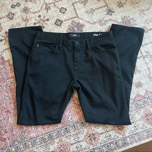 Black Vans Pants, V56 Standars